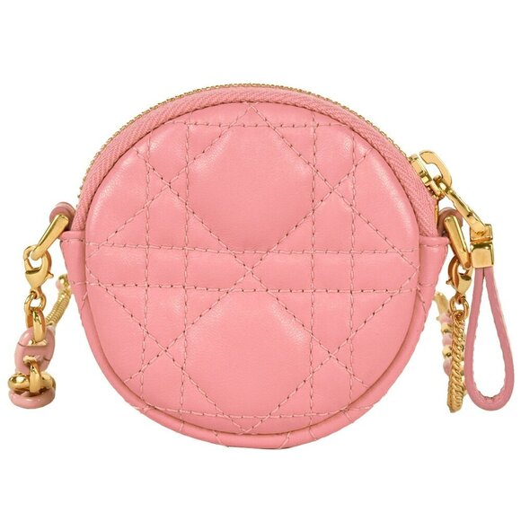 DIOR Pink Leather Pouch - Picture 3 of 7